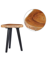 Table basse ronde en bois Massif 76 €