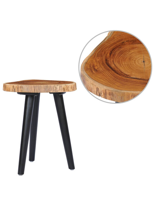 Table basse ronde en bois Massif 76 €