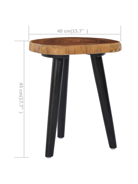 Table basse ronde en bois Massif 76 €