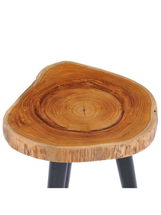 Table basse ronde en bois Massif 76 €