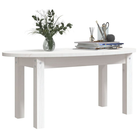 table basse blanche ronde 78 €