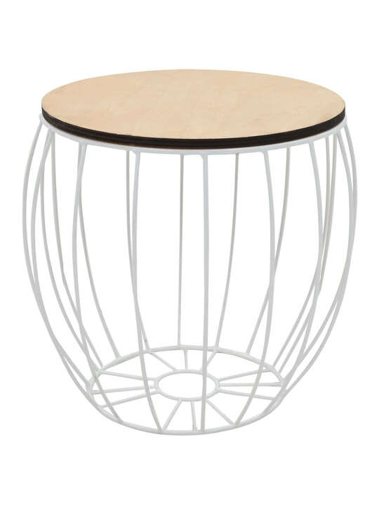 ensemble de table basse ronde blanche design 85 €