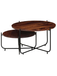 ensemble table basse ronde 93 €