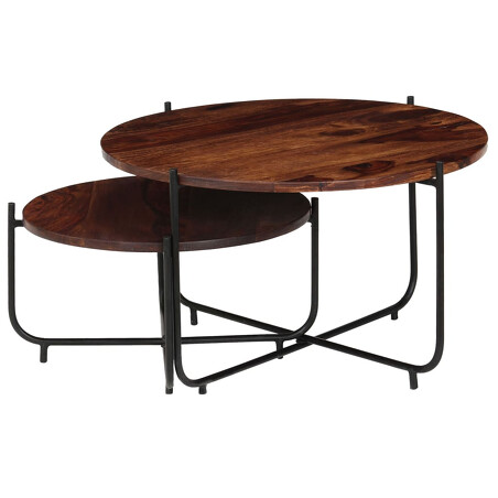 ensemble table basse ronde 93 €