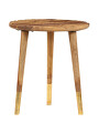 Ensemble 2 table basse ronde en bois sculpté 106 €