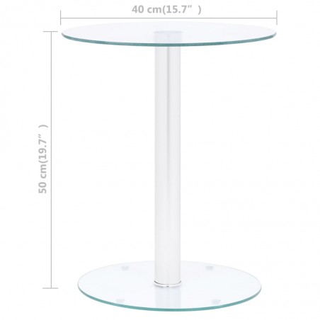 table basse ronde en verre 54 €