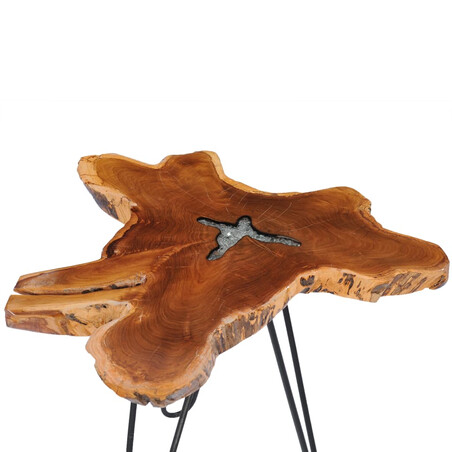 table basse bois teck design 126 €