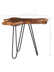 table basse bois teck design 126 €