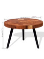 table basse ronde industrielle 129 €