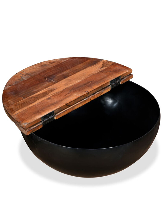 table basse ronde avec rangement 139 €