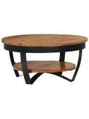 table basse ronde bois et metal 155 €