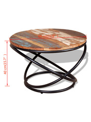 table basse ronde en bois 149 €