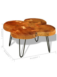 table basse en teck 159 €