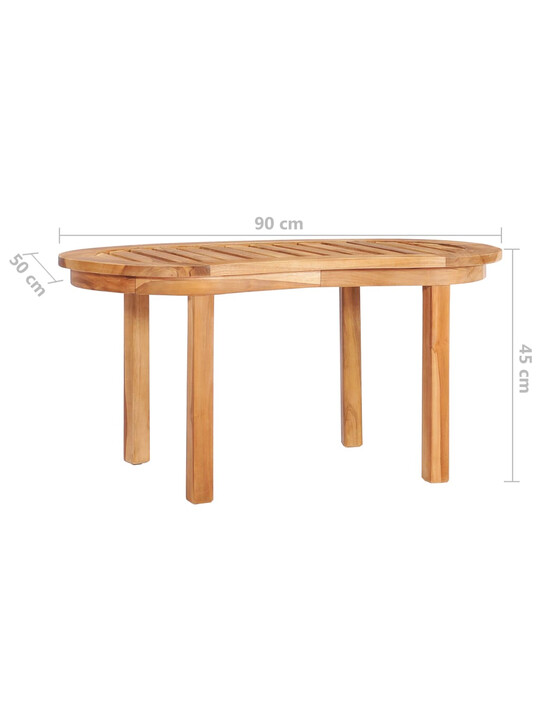 table basse en teck massif 154 €