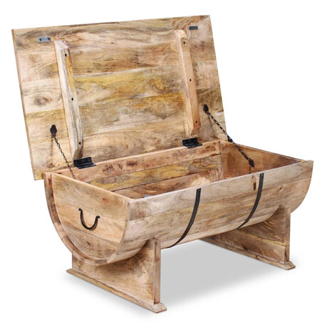 table basse bois avec rangement 192 €