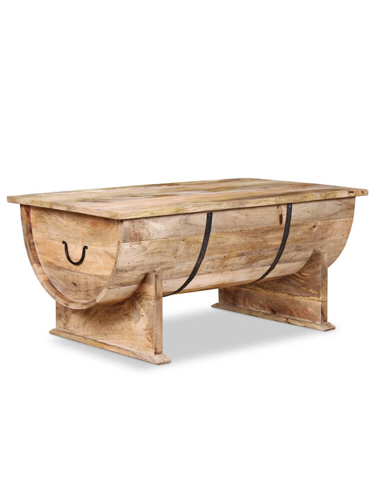 table basse bois avec rangement 192 €