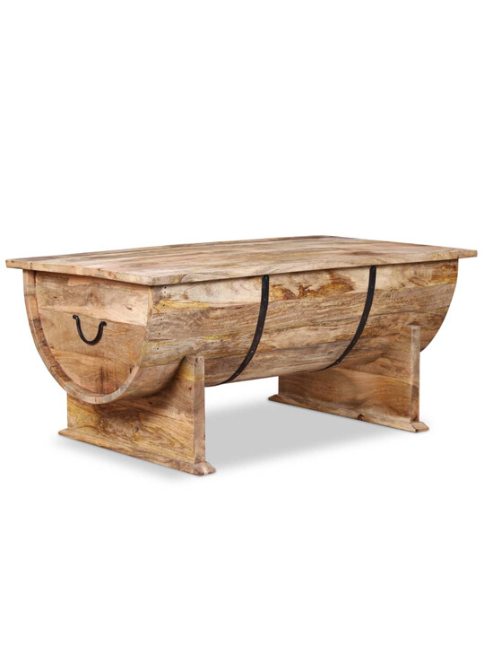 table basse bois avec rangement 192 €