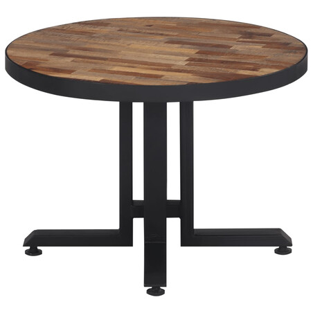 table basse ronde bois metal 136 €