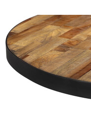 table basse ronde bois metal 136 €