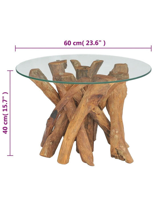 table basse design bois massif 273 €